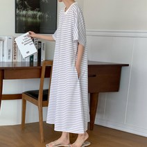 멋쭈 메종 A라인 단가라 롱원피스 (4color)