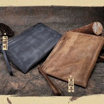 FCTOSSR수제 리얼소가죽 남자클러치백 손가방 맨스백