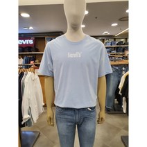 [리바이스] 남여공용 릴렉스 핏 로고 반팔티셔츠 (면100%) 161430546