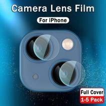아이폰 13 12 프로 맥스 미니용 렌즈 강화 필름 카메라 보호 커버 13Pro 용 후면 유리 필름, For iphone 13Pro_5pcs