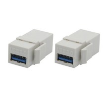 USB 3.0 암컷 연장 키스톤 잭 커플러 어댑터 벽판 패널을위한 고품질 USB 3.0 잭, W