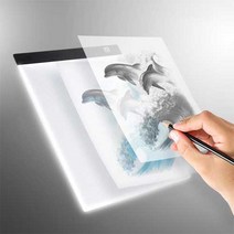 Coms USB LED 라이트 박스 A4 규격 휴대용 3단 밝기, 단품, 선택= 1