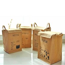 재활용 분리수거함 부직포 / 쓰레기 의류수거함 - 2023968EA, 쿠팡 2 메탈