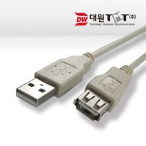 [KT알파쇼핑]대원TMT USB 연장케이블(암-수) 10M, 대원TMT USB 연장케이블[암-수] 10M