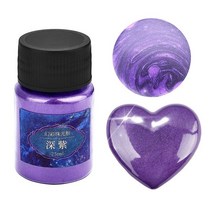 에폭시 수지 경화제 본드 퍼티 아크릴 수지 안료 필러 10ml 진주 빛 분말 착색 염료 DIY UV 에폭시 보석, 23 A23