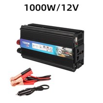 4000W500W 차량용 전원 인버터 12V 220V 인버터DCAC 12V220V 컨버터USB EU US UK AU 소켓 포함, 1000 W