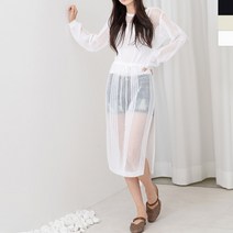 여성 비치원피스 휴가지 해변 바캉스룩 여름 여행원피스 스트링