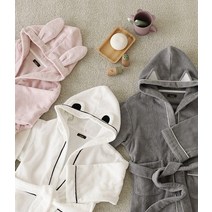 코코베베 양면타월 후드형 키즈 샤워가운