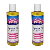 Heritage Store 헤리티지스토어 이집트 오일 오리지날 Egyptian Oil Original 8oz(240ml) 2팩, 1개