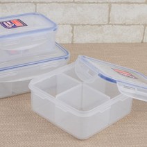 회수용 도시락 다회용 과일 도시락통 배달용 용기, 필수선택, 2칸
