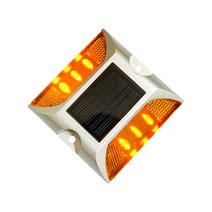 태양열 표지병 지중등 태양광 매립등 도로, 바닥형, 옐로우