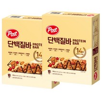 포스트 단백질바 10개입 (500g) X2개, 1개, 500g