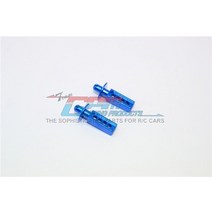 2 개/대 GPM TRAXXAS 116 미니 E-REVO/미니 슬래시 합금 프론트 바디 포스트-ERV201F RC 자동차 부품 금속 완구, [03] 파란