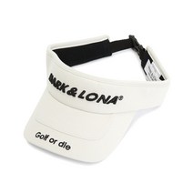 [마크앤로나] 아베니르 MLF 2C FC02 WHITE 공용 골프 바이저, 단품