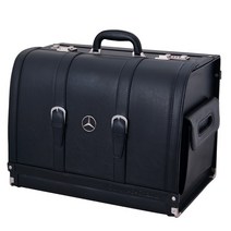 JOUMMABAGS 벤츠 가죽 트렁크정리함, 블랙B