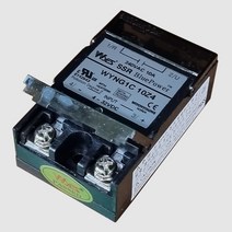 [운영] 전기 SSR 무접점 릴레이 WYNG1C25Z4 단상 AC부하형, 1개