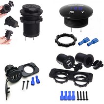 (주)승원전자 차량 DIY 매립형 USB볼트소켓 방수시가소켓 USB2포트 볼트게이지소켓 시가라이터 매립형볼트소켓 시가소켓, 04.SCG21-DIY용케이블