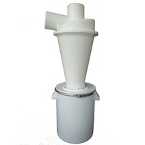 사이클론집진기통포함 집진기 20리터통 집진기DIY용, 50구경분리기가있는두꺼운뚜껑22리터