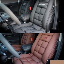 코지 가죽 리무진시트커버 렉서스 ES330 ES350 ES350h, 뒷좌석 전체 시트커버, 브라운, 1개