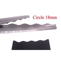 원단 재단기 전동 칼 바느질 컷 23.5cm 지그재그 양재 재단사 가죽 수공예 패브릭, 원18mm
