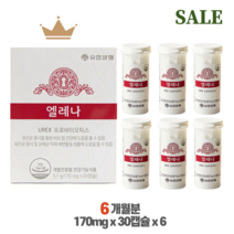 유한양행 유한양행 엘레나 여성 질유산균180캡슐6개월분, 단품, 단품