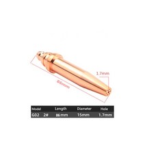 G02 88mm 등방성 절단 노즐 프로판 1.2/1.7/2.0mm 건 토치 화염 기계 아세틸렌 가스 커터 부품, 03 Item C