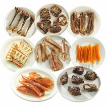 까까묵자 대용량 강아지 수제간식, 30.송아지목뼈 천연껌 (600g)