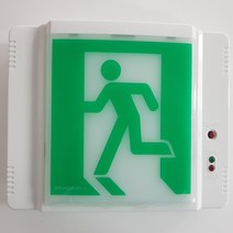 현대방재산업 피난구 유도등 대형 벽부형, 1개