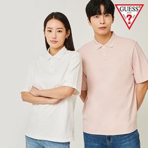 [게스진]게스 MN2K9470 공용 G로고 고중량 세미오버핏 카라 반팔 티셔츠