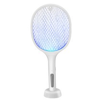 [알로야니아] 파리채/전자모기채, 모기 킬러 스와터 화이트