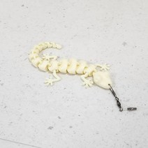 고양이장난감 관절 도마뱀 낚시대 낚싯대, 2.관절도마뱀+낚시대(세트)