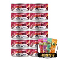 내추럴발란스 오리지널 울트라 고양이 주식캔 156g 12개 + 증정 츄르비, 연어 12개+츄르비20g