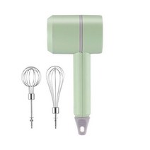 무선핸드블랜더 도깨비방망이무선새로운 무선 2 1 계란 및 고기 분쇄기 믹서 가정용 충전식 미니 휴대용 버, 03 Holding green