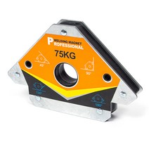 E.T.Shop 초강력 용접 자석 75kg / 마그네틱 용접자석 용접각도자석 철판고정 화살표형 철물용품 목공용품 수공구, 2개