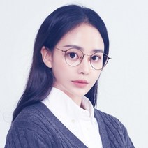 멜라크메 남자 여자 블랙 메탈 슬림 가벼운 엔틱 브라운 오버 안경테