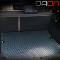 아이빌 BMW 520D 방수되고 먼지없는 기능성 카본 고무 트렁크매트, 블랙테두리, G30