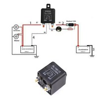 락모터스 릴레이 100A 120A 12V 대용량 파워릴레이 보조배터리 방전방지 콤프레셔, 12V대용량릴레이(120A), 1개