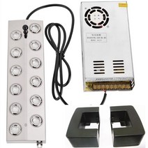 무드등 가습기 DC48V 12 헤드 초음파 산업 8.5 키로그램 시간 안개 메이커 110V 220V 전원 공급 장치 버섯 식물, set 2