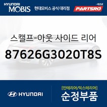 올뉴 i30 사이드미러커버 백미러커버 조수석쪽 (플래티넘 실버) (87626G3020T8S)