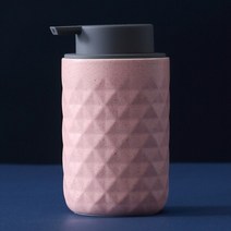 세라믹 로션 병 욕실 품 손 소독제 액세서리 프레스 디스펜서, 13 pink, 1개