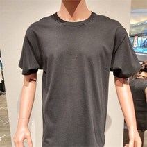 엔씨픽스캐주얼 NC PICKS NC05 챔피온 무지티 베스트 3탄 T425- BLA12