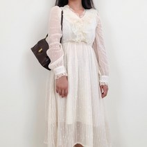 21페이지 달빛 쉬폰 프릴 원피스