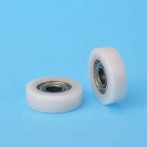 자바라 컨베이어 벨트 바퀴 우레탄 롤러SWMAKER-6*22*7 평면 휠 F 나일론 패드 사출 재료 이동 도어 및 창, 한개옵션0