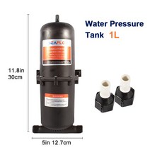 축압기 어큐뮬레이터 질소탱크 해양 물 탱크 가압 압력 탱크 안정화 보트 워터 펌프 보트, 1리터