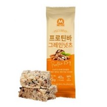 미트리 프로틴바 그레인넛츠, 40g, 16개