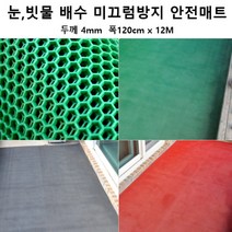 물놀이장 탈의실 물빠짐 미끄러방지 매트12M 레드 바닥 계단용 관공서 무대인사 건물, 그린