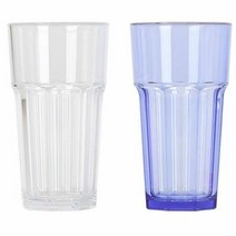 플라스틱컵 물컵 카페컵 물잔 음료컵 pc컵 1개 360ml, 투명