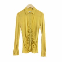 모스키노 머스터드 실켓셔링블라우스 여자 3797