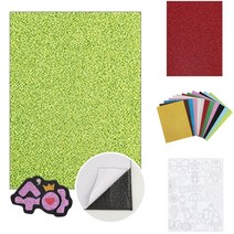 반짝이 펠트지 접착 235x315mm 글리터 펄 네임 핀 만들기 재료 부자재 원단 DIY 용품 공예, 금색(bk19121771)