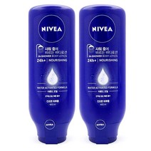 1+1 니베아 인샤워 바디로션400ml 피부케어 보습로션, 400ml